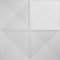 Ekena Millwork Richmond EnduraWall Decorative 3D Wall Panel, White, 19 5/8"W x 19 5/8"H WP20X20RIWH - alternate 2